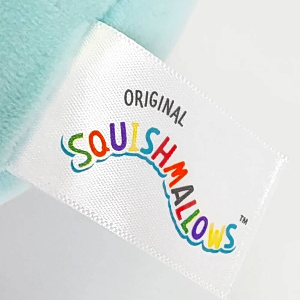 🐣 EATON 🐰🧁 Blue Bunny Milkshake Pink Fur Carrot Easter 2025 Squishmallow NWT - Picture 8 of 9